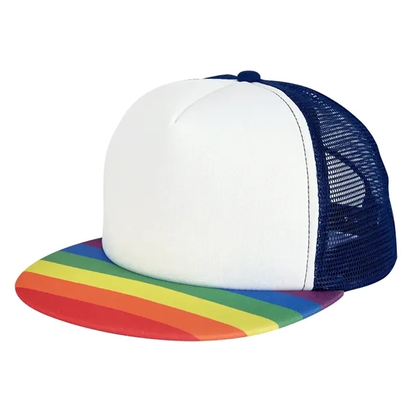 Rainbow Trucker Cap - Rainbow Trucker Cap - Image 9 of 12