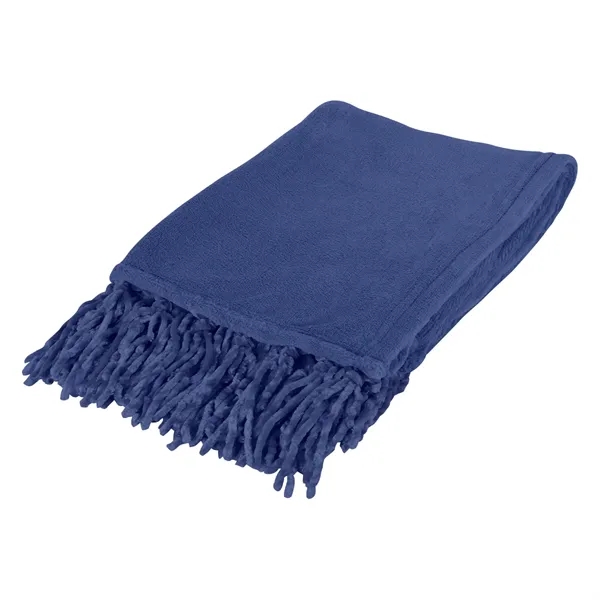 Chateau Chenille Fringed Blanket - Chateau Chenille Fringed Blanket - Image 9 of 13