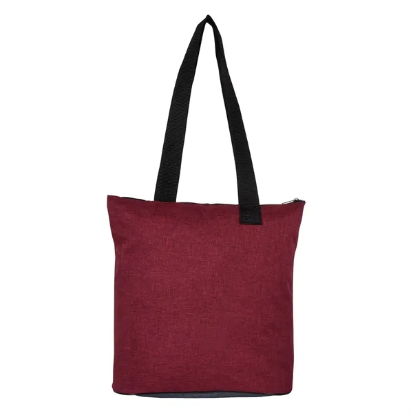 HEATHERED FUN TOTE BAG - HEATHERED FUN TOTE BAG - Image 10 of 11