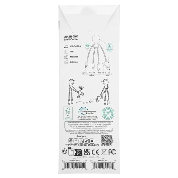 XOOPAR MR BIO ALL IN ONE CHARGING CABLE - XOOPAR MR BIO ALL IN ONE CHARGING CABLE - Image 5 of 6