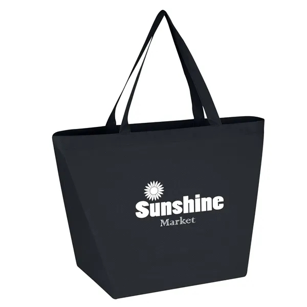 Non-Woven Budget Tote Bag With 100% RPET Material - Non-Woven Budget Tote Bag With 100% RPET Material - Image 1 of 6