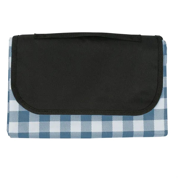 Gingham Roll-Up Picnic Blanket - Gingham Roll-Up Picnic Blanket - Image 10 of 15