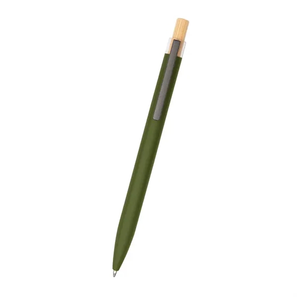 Recycled Aluminum Pen With Bamboo Plunger - Recycled Aluminum Pen With Bamboo Plunger - Image 26 of 27