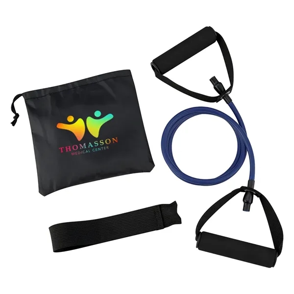 Yoga Stretch Band In Carry Pouch - Yoga Stretch Band In Carry Pouch - Image 4 of 6