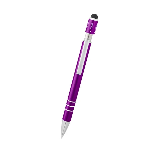 Recycled Aluminum Spin Game Top Pen With Stylus - Recycled Aluminum Spin Game Top Pen With Stylus - Image 14 of 25