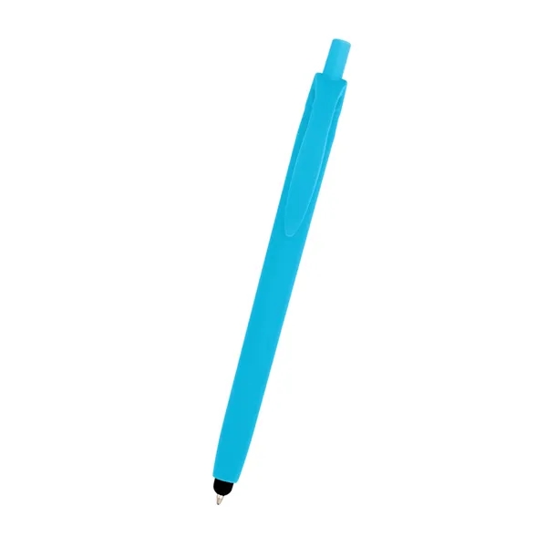 Zinnia Rubberized Pen With Stylus - Zinnia Rubberized Pen With Stylus - Image 27 of 28