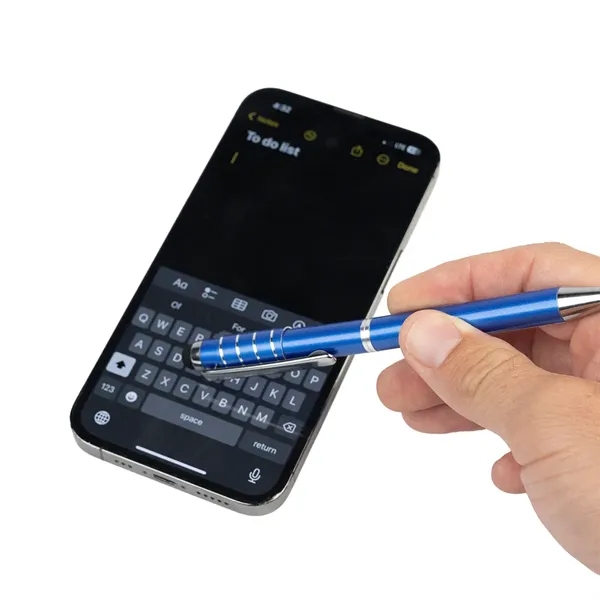 Recycled Aluminum Spinner Pen With Stylus - Recycled Aluminum Spinner Pen With Stylus - Image 5 of 14