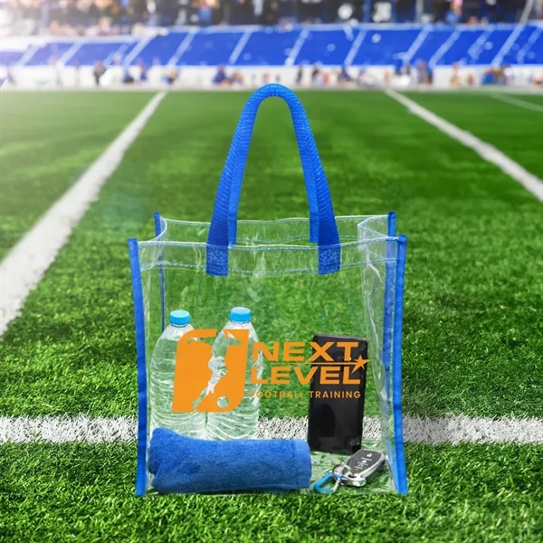 Clear EVA Tote Bag - Clear EVA Tote Bag - Image 16 of 17