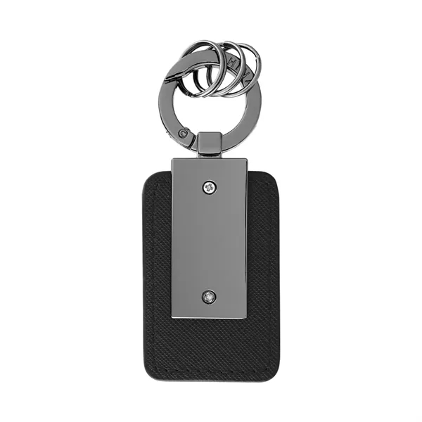 Leatherette Carabiner Clip Key Tag - Leatherette Carabiner Clip Key Tag - Image 1 of 20