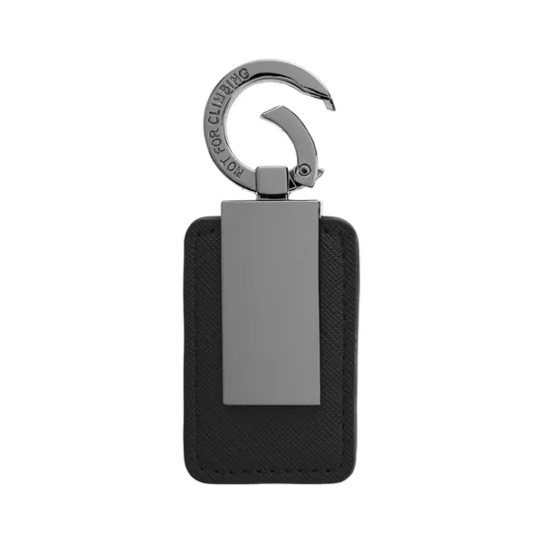 Leatherette Carabiner Clip Key Tag - Leatherette Carabiner Clip Key Tag - Image 3 of 20