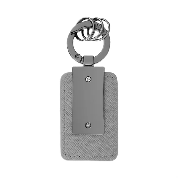 Leatherette Carabiner Clip Key Tag - Leatherette Carabiner Clip Key Tag - Image 12 of 20