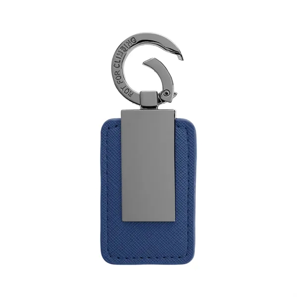 Leatherette Carabiner Clip Key Tag - Leatherette Carabiner Clip Key Tag - Image 15 of 20