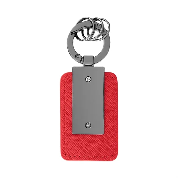 Leatherette Carabiner Clip Key Tag - Leatherette Carabiner Clip Key Tag - Image 19 of 20