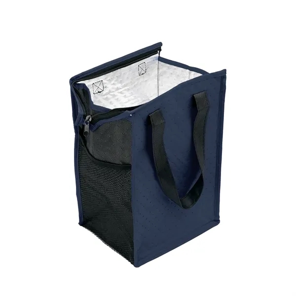 Dimples rPET Non-Woven Cooler Tote Bag - Dimples rPET Non-Woven Cooler Tote Bag - Image 10 of 21