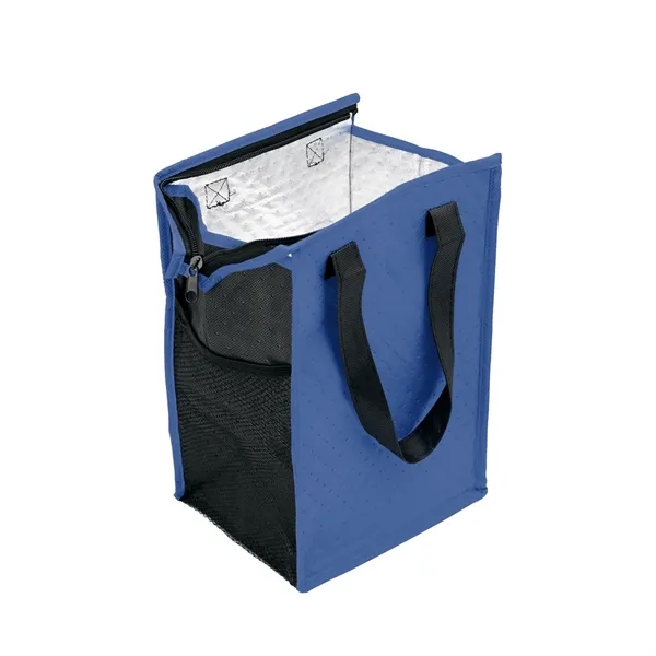 Dimples rPET Non-Woven Cooler Tote Bag - Dimples rPET Non-Woven Cooler Tote Bag - Image 20 of 21