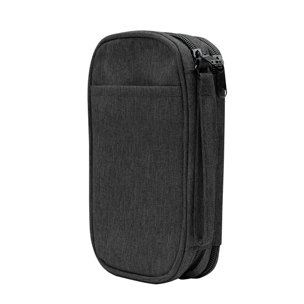 Tandem Tech rPET Travel Organizer - Tandem Tech rPET Travel Organizer - Image 1 of 17