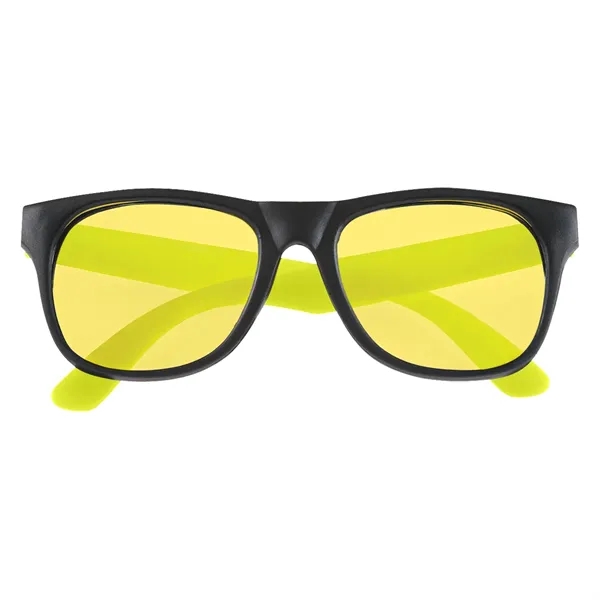 Tinted Lenses Rubberized Sunglasses - Tinted Lenses Rubberized Sunglasses - Image 15 of 18