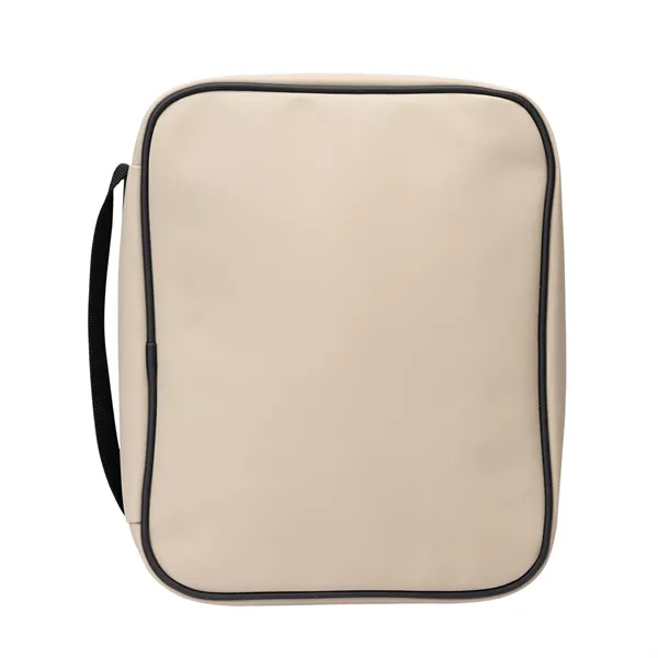 Hudson rPET Leatherette Tech Organizer - Hudson rPET Leatherette Tech Organizer - Image 1 of 9