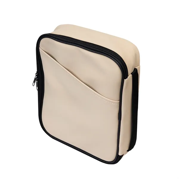 Hudson rPET Leatherette Tech Organizer - Hudson rPET Leatherette Tech Organizer - Image 3 of 9