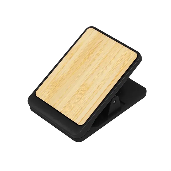 Custom MAGNETIC CLIP WITH BAMBOO ACCENT