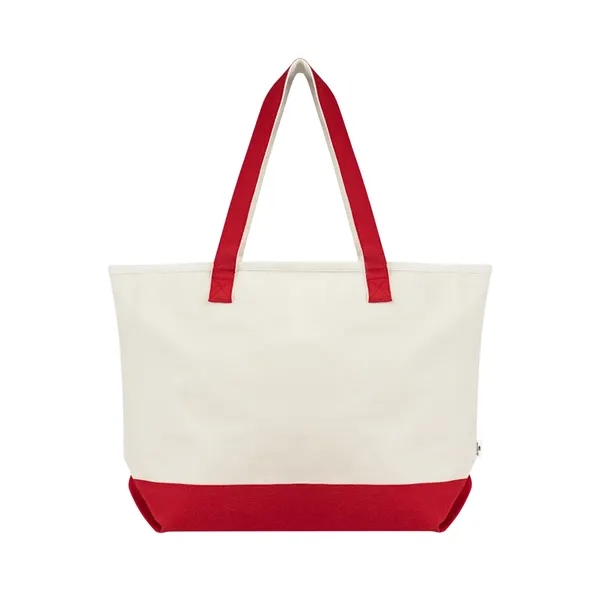 Large Starboard Recycled Cotton Canvas Tote Bag - Large Starboard Recycled Cotton Canvas Tote Bag - Image 15 of 17
