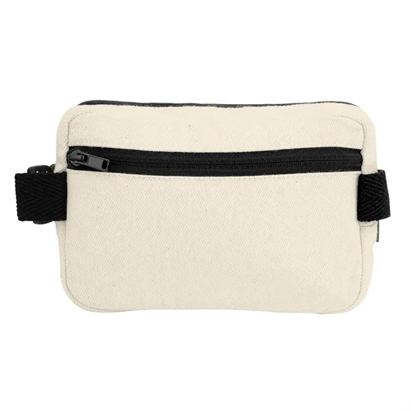 Aware™ 10 Oz. Recycled Cotton Canvas Belt Bag - Aware™ 10 Oz. Recycled Cotton Canvas Belt Bag - Image 10 of 11
