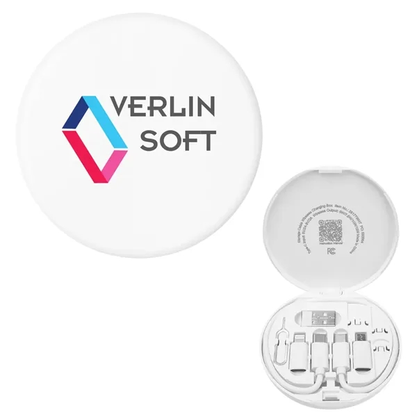 Charging Cord & Adapter Set In Wireless Charging Case - Charging Cord & Adapter Set In Wireless Charging Case - Image 10 of 10