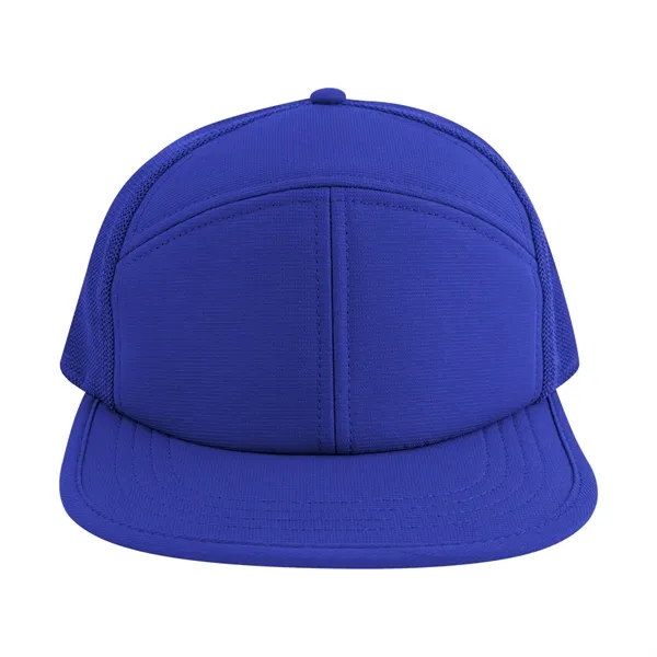 7-Panel Performance Trucker Cap - 7-Panel Performance Trucker Cap - Image 6 of 13
