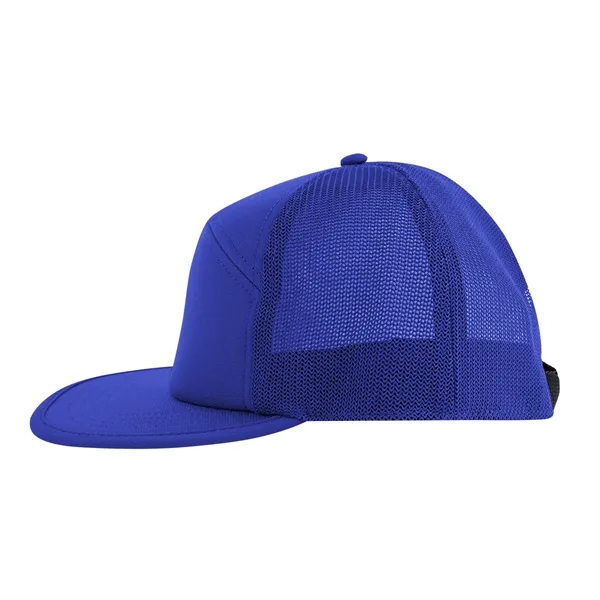 7-Panel Performance Trucker Cap - 7-Panel Performance Trucker Cap - Image 8 of 13