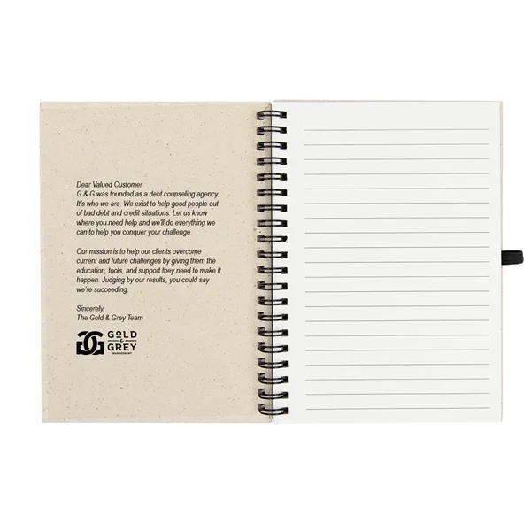 Natural Paper Spiral Notebook - Natural Paper Spiral Notebook - Image 1 of 15
