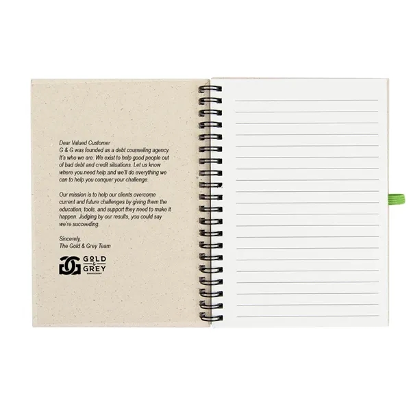 Natural Paper Spiral Notebook - Natural Paper Spiral Notebook - Image 5 of 15
