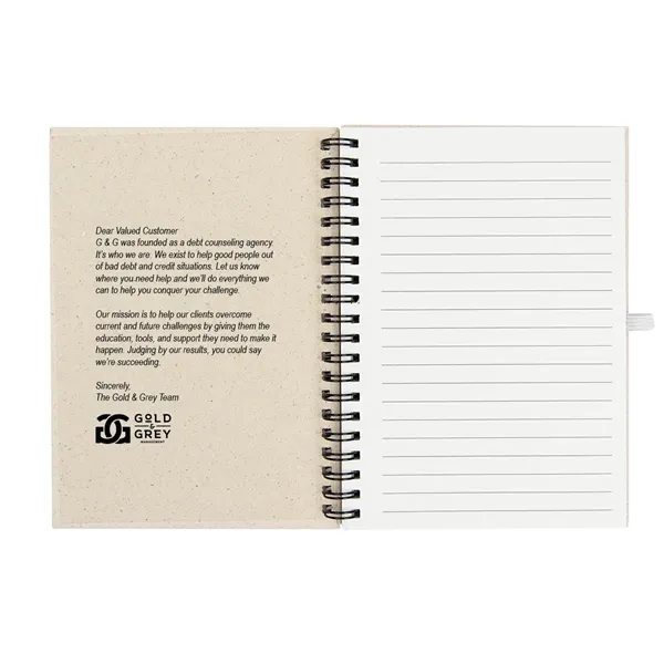 Natural Paper Spiral Notebook - Natural Paper Spiral Notebook - Image 14 of 15