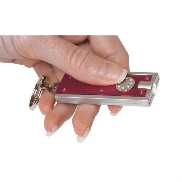 Rectangular LED Key Chain - Rectangular LED Key Chain - Image 18 of 19