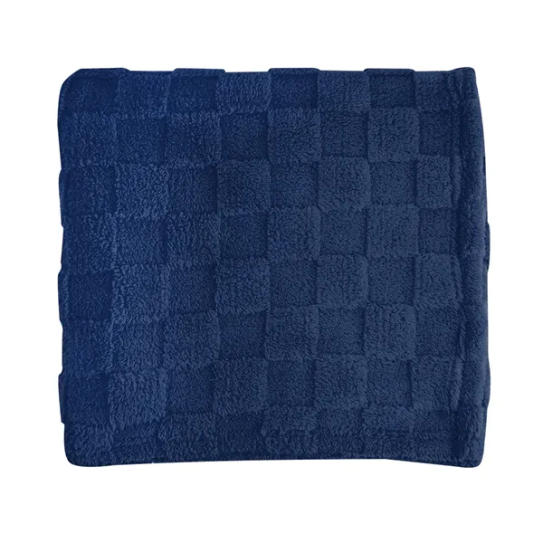 rPET Checkered Sherpa Blanket - rPET Checkered Sherpa Blanket - Image 18 of 20