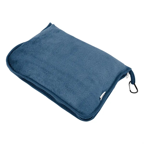 En Route rPET Travel Blanket With Trolley Pillow Pouch - En Route rPET Travel Blanket With Trolley Pillow Pouch - Image 12 of 12