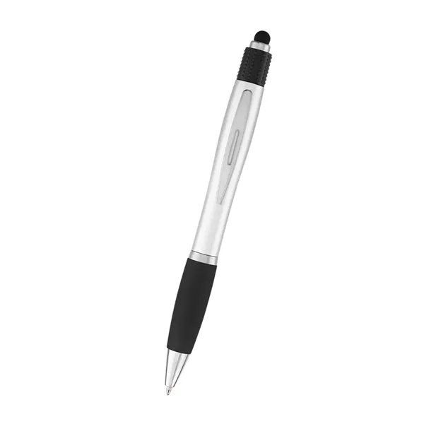 RABS SATIN STYLUS PEN WITH SPIN TOP - RABS SATIN STYLUS PEN WITH SPIN TOP - Image 11 of 21