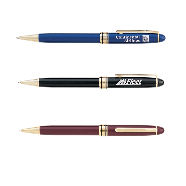 Norman-I Luxury Ballpoint Pen with Gold Accents - Norman-I Luxury Ballpoint Pen with Gold Accents - Image 0 of 6