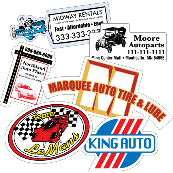 Custom Spot Color Magnets - Outdoor Durable