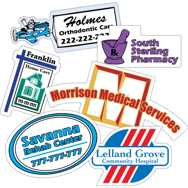 Custom Spot Color Magnets - Outdoor Durable