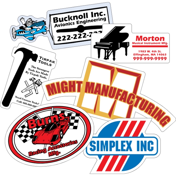 Custom Spot Color Magnets - Outdoor Durable