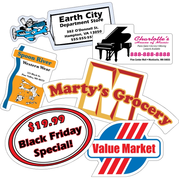 Custom Spot Color Magnets - Outdoor Durable