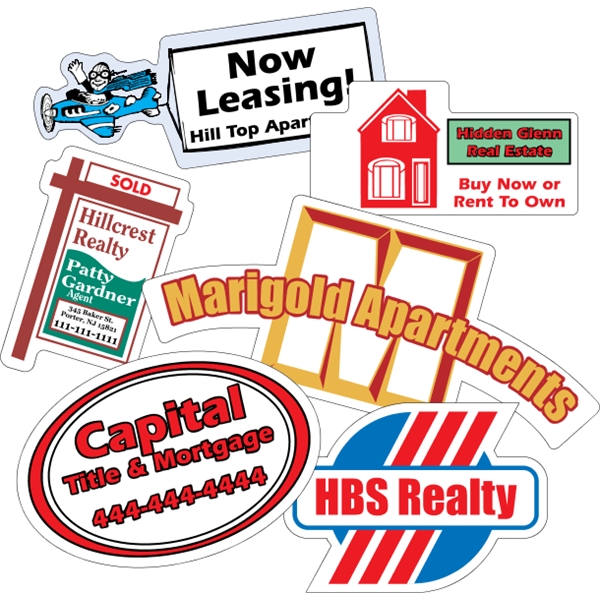 Custom Spot Color Magnets - Outdoor Durable