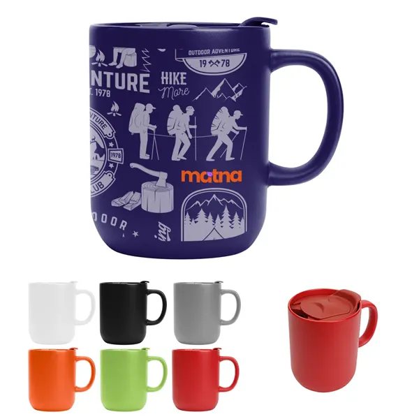 14 Oz. Full Color Michigan Ceramic Mug