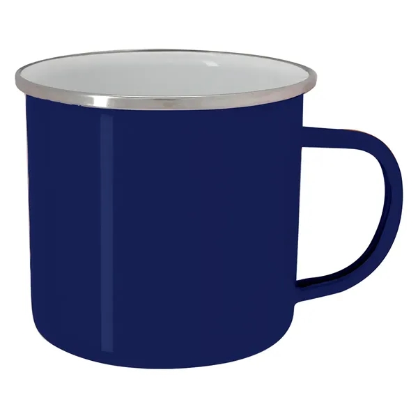 16 Oz. Full Color Steel Campfire Mug