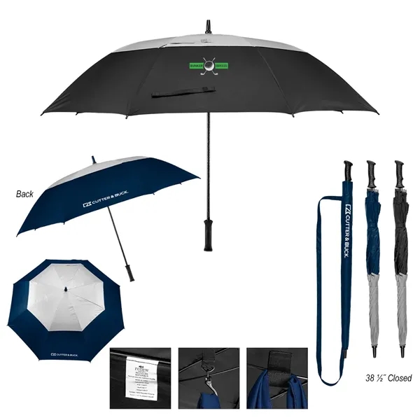 60" Cutter & Buck® Arc rPET Golf Umbrella - 60" Cutter & Buck® Arc rPET Golf Umbrella - Image 0 of 8