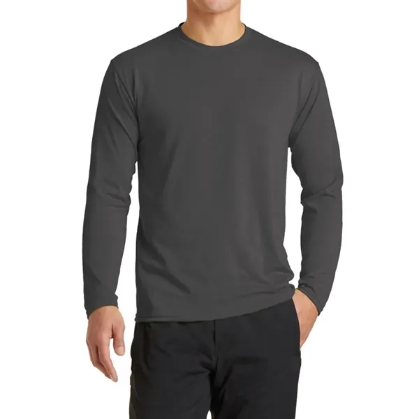 Port & Company® Long Sleeve Performance Blend Tee - Port & Company® Long Sleeve Performance Blend Tee - Image 3 of 53