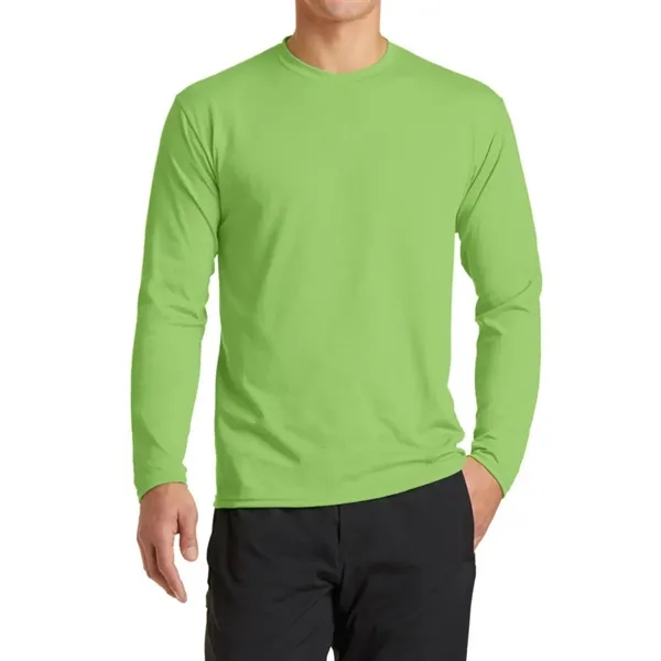 Port & Company® Long Sleeve Performance Blend Tee - Port & Company® Long Sleeve Performance Blend Tee - Image 8 of 53