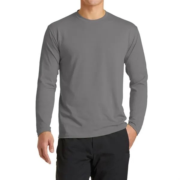 Port & Company® Long Sleeve Performance Blend Tee - Port & Company® Long Sleeve Performance Blend Tee - Image 9 of 53