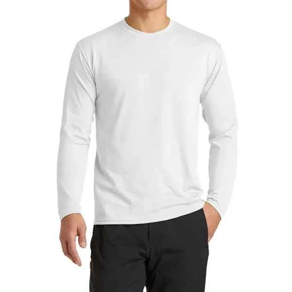 Port & Company® Long Sleeve Performance Blend Tee - Port & Company® Long Sleeve Performance Blend Tee - Image 14 of 53