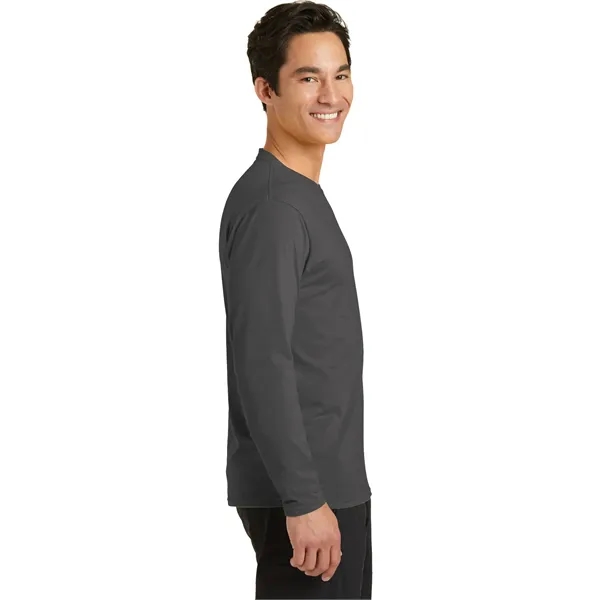 Port & Company® Long Sleeve Performance Blend Tee - Port & Company® Long Sleeve Performance Blend Tee - Image 20 of 53